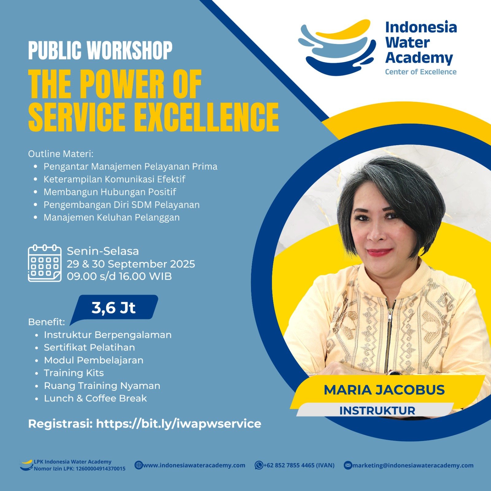 PUBLIC WORKSHOP – THE POWER OF SERVICE EXCELLENCE